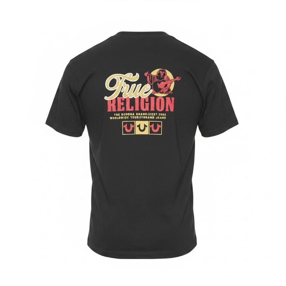 True-religion Men's Black T-shirt